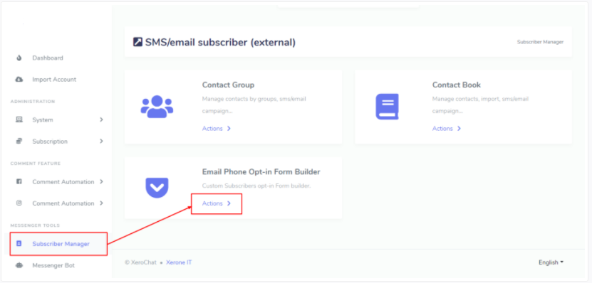 Email Phone Opt-in Form Builder